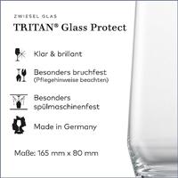 Zwiesel Glas Longdrinkglazen Pure - 542 ml - 4 stuks - thumbnail