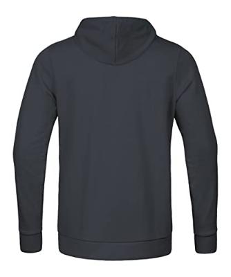 JAKO 6765 Sweater Met Kap Base - Antraciet - M JAKO 6765 Sweater Met Kap Base - Antraciet - M