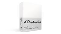Cinderella Topdek hoeslaken tot 15cm standaard stretch molton 180x200/210 (01) white - thumbnail