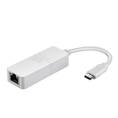D-Link DUB-E130 USB‑C naar Gigabit Ethernet Adapter (ondersteunt Windows, Mac OS X, Linux, RJ45)