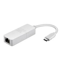 D-Link DUB-E130 USB‑C naar Gigabit Ethernet Adapter (ondersteunt Windows, Mac OS X, Linux, RJ45) - thumbnail