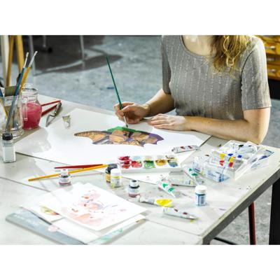 Talens gekleurd tekenpapier, 180 g, ft 29,7 x 42 cm, A3, geassorteerde warme kleuren, blok van 50 vel Talens gekleurd tekenpapier, 180 g, ft 29,7 x 42 cm, A3, geassorteerde warme kleuren, blok van 50 vel