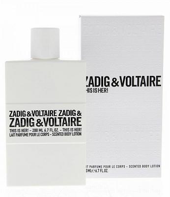 Zadig & Voltaire This Is Her! Body Lotion 200ml Bodylotion Dames