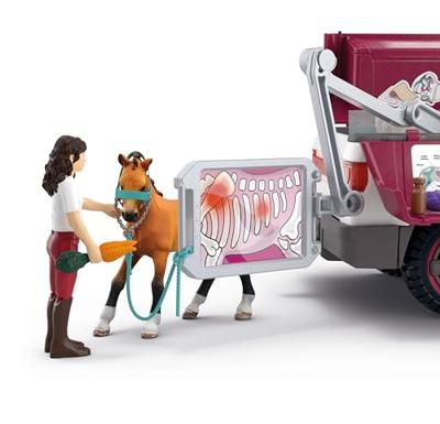 schleich HORSE CLUB mobiele dierenarts met aanhanger 42704