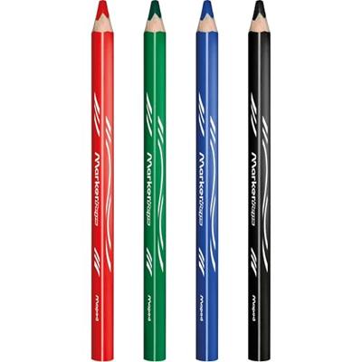 Whiteboardpotlood Maped Marker'Peps inclusief slijper set à 4 kleuren