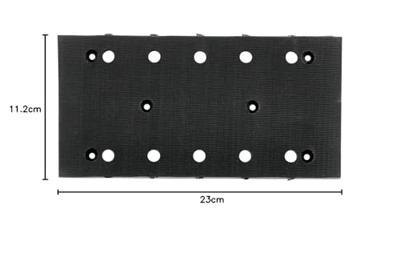 Metabo 624737000 Schuurplaat 1 stuks 1 stuk(s)