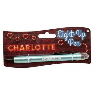 Light up pen Charlotte