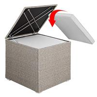 Polyrattan Kussenbox Beige 318L - thumbnail