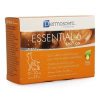 Dermoscent Essential 6 Spot-On hond van 0 tot 10 kg 4 pipetten - thumbnail