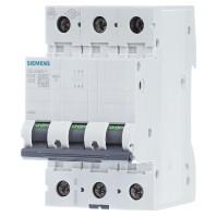 Siemens 5SL63637 5SL6363-7 Zekeringautomaat 3-polig 63 A 400 V - thumbnail