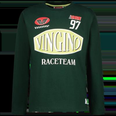 Vingino winter t-shirt jongens - groen - Jacing