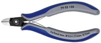 Knipex 79 02 125 Elektronica en fijnmechanica Zijkniptang Met facet 125 mm - thumbnail