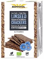BonVita Linseed Crackers - thumbnail