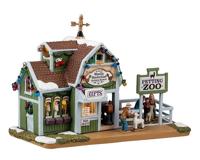 Woolly Wonderland Alpaca Ranch 15x26x19 cm Kersthuisje LEMAX - Lemax - thumbnail