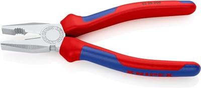 Knipex Kombitang verchroomd met meer-componentengrepen 200 mm - 0305200 - thumbnail