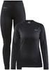 Craft 1909706 CORE Dry Baselayer Set W - Black - M - thumbnail