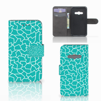 Samsung Galaxy Xcover 3 | Xcover 3 VE Hoesje Cracks Blue - thumbnail