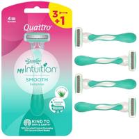 Wilkinson Quattro Smooth Sensitive Wegwerpscheermesjes - thumbnail