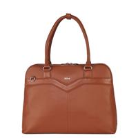 Socha Diamond Couture 15.6", Laptop Bag Women -Cognac - thumbnail