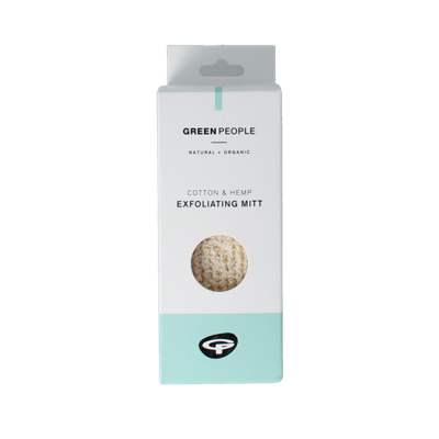 Green People Exfoliating mitt 50 Gram Green People Exfoliating mitt 50 Gram