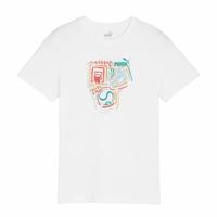 T-Shirt met Korte Mouwen voor kinderen Puma GRAPHICS - Maat: 15-16 Jaar - thumbnail