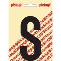 Plakletter Nobel Sticker zwarte letter S zwart Pickup - Pickup - thumbnail