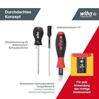 Wiha Momentschroevendraaierset TorqueVario-S - thumbnail
