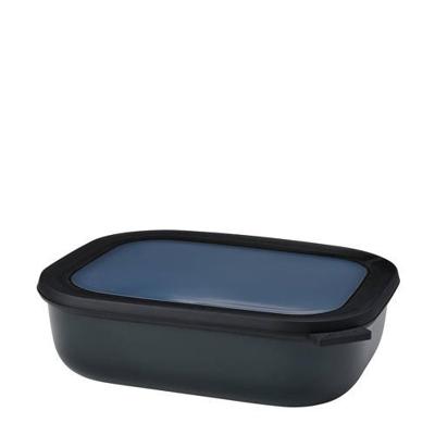 Mepal multikom cirqula rechthoekig 2000 ml - nordic black