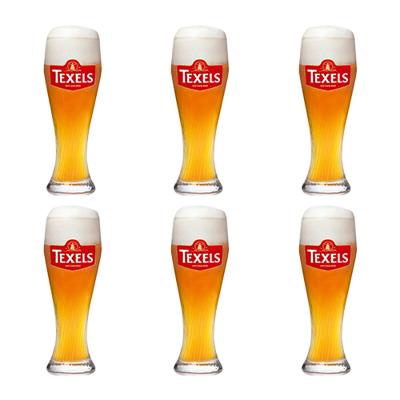 Texels - Skuumkoppe bierglas 500ml - 6 stuks