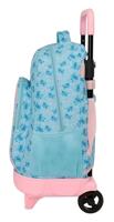 Schoolrugzak met Wielen Lilo & Stitch Ohana Blauw 33 x 45 x 22 cm - thumbnail