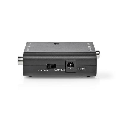Nedis ACON2507BK audio converter 2-weg Toslink - Coax