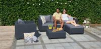 Salta chaise lounge loungeset antraciet - thumbnail