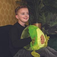 Noxxiez handwarmer knuffelkussen advocado - thumbnail