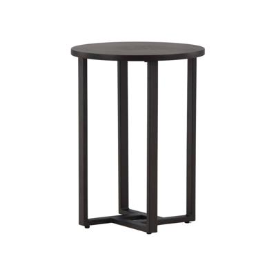 Nohr Ronde Salontafel 'Dallin' 40cm, kleur Zwart