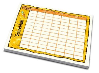 999Games 999 games scoreblokken konijnenhokken scoreblokken, 3st.