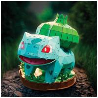 4D Build - 3D Puzzel - Bulbasaur Pokémon - 195 stukjes - 24cm - vanaf 12 jaar - thumbnail