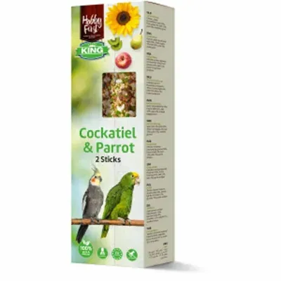 Sticks cockatiels&parrot fruit 180g