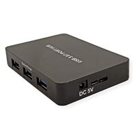 VALUE USB 3.2 Gen 1 Desktop Hub 7 ports, met voeding - thumbnail