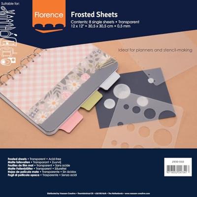 Florence • matte folievellen 30,5x30,5cm 0,5mm 8x