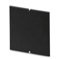 Phoenix Contact UCS SW 87-H 9005 Zijkant PC Zwart (b x h x d) 58 x 59.50 x 2 mm 20 stuk(s) - thumbnail