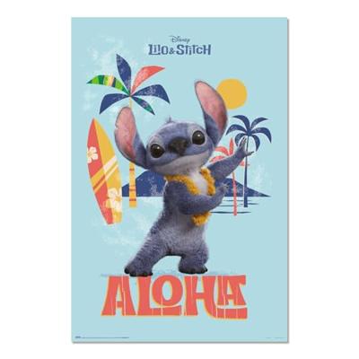 Poster Disney - Stitch - Live Action Aloha 61x91,5cm Poster Disney - Stitch - Live Action Aloha 61x91,5cm