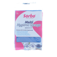 Sorbo multi hygienic spons 2 stuks - thumbnail