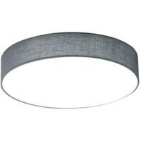Dimbare LED Plafondlamp Rond 22W Warm Wit 3000K Mat Grijs Aluminium - thumbnail