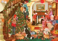 Decorating the Tree Puzzel 500 XL stukjes - thumbnail