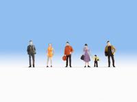 NOCH 18101 H0 Passanten. figuren Geverfd, Staand - thumbnail