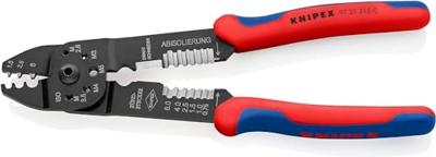 Knipex Krimptang gebruineerd met meer-componentengrepen 230 mm - 9721215C - thumbnail