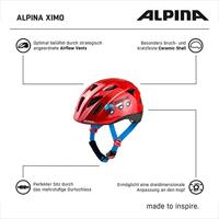 Olympic Sportswear Alpina sports kinderhelm ximo firefighter 49-54 glans - thumbnail