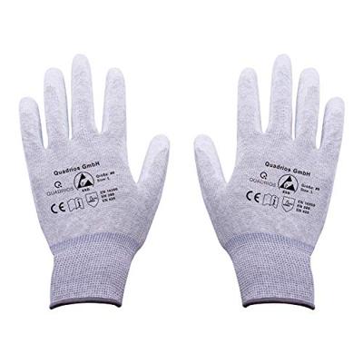 Quadrios ESD-handschoen Maat: L Polyamide, Polyurethaan Quadrios ESD-handschoen Maat: L Polyamide, Polyurethaan