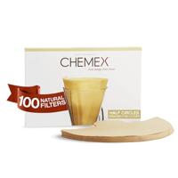 Chemex koffiefilters 3 kops - FP-2N Bonded (ongevouwen, ongebleekt) - 100 stuks - thumbnail