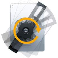 CTA Digital: Compacte veiligheidswandhouder voor 7-14 inch tabletten, inclusief iPad 10,2 inch (7e en 8e generatie), iPad Air 3 & 4, iPad Mini, 12,9-inch iPad Pro, 11-inch iPad Pro & meer, zwart - thumbnail